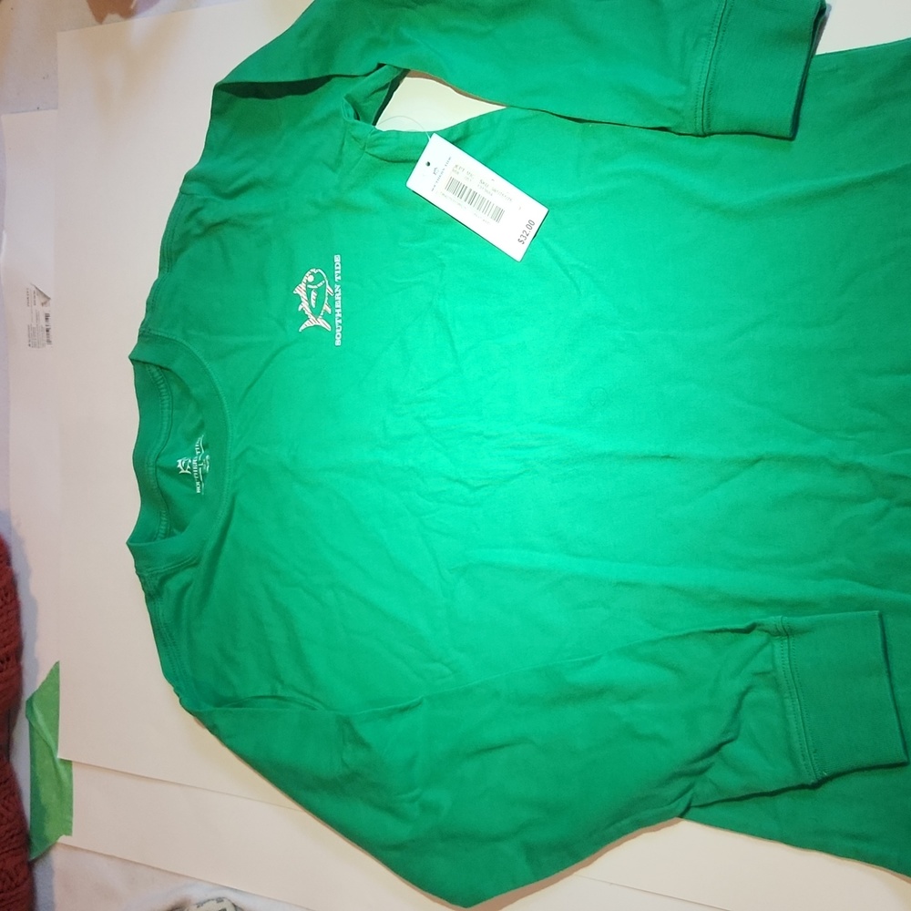Boys Southern Tide Long Sleeve T Shirt
